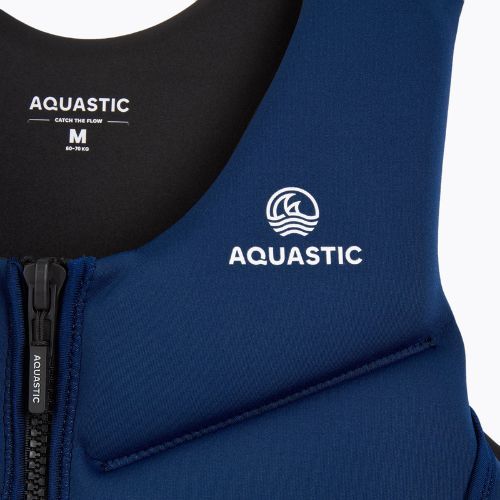 Kamizelka asekuracyjna AQUASTIC Omni 50N neoprenowa granatowy