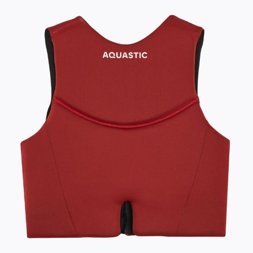 Kamizelka asekuracyjna AQUASTIC Omni 50N neoprenowa czerwony