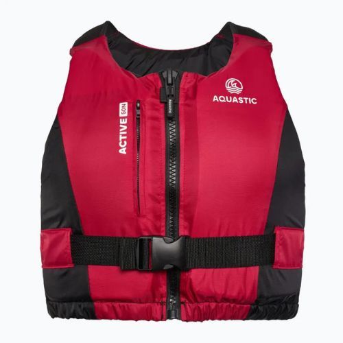 Kamizelka asekuracyjna AQUASTIC Active 50N czerwony
