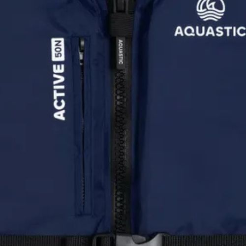 Kamizelka asekuracyjna AQUASTIC Active 50N granatowy