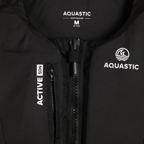 Kamizelka asekuracyjna AQUASTIC Active 50N czarny