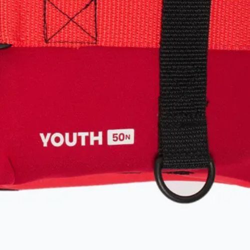 Kamizelka asekuracyjna dziecięca AQUASTIC Youth 50N neoprenowa czerwony
