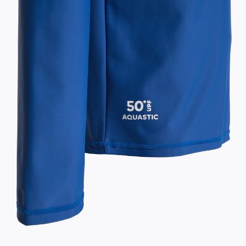 Longsleeve do pływania AQUASTIC UV 50+ UPF Rimos granatowy