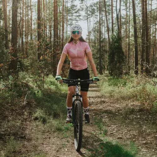 Koszulka rowerowa damska ATTABO Vites WMNS różowy