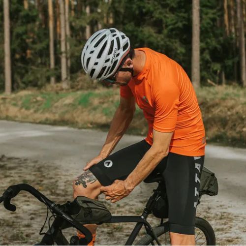 Spodenki rowerowe męskie ATTABO Kirun Bib Shorts czarny