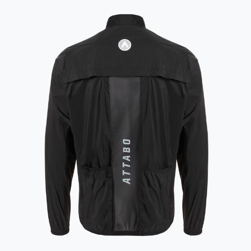 Kurtka rowerowa ATTABO Cahayo Jacket Windproof czarny