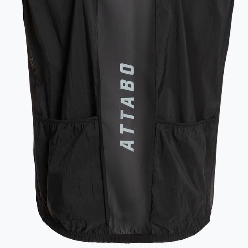 Kamizelka rowerowa ATTABO Cahayo Vest Windproof czarny