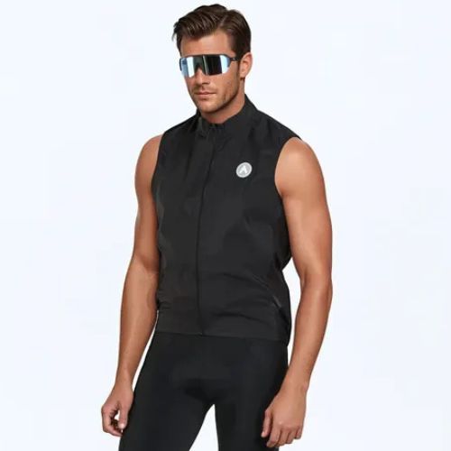 Kamizelka rowerowa ATTABO Cahayo Vest Windproof czarny