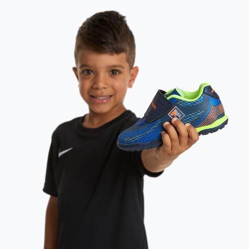 Buty piłkarskie dziecięce OneTeam Robero Junior TF granatowy/niebieski