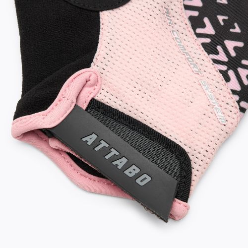 Rękawiczki rowerowe damskie ATTABO Vito WMNS gel shock proof różowy/czarny
