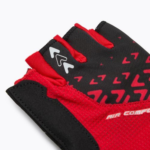 Rękawiczki rowerowe ATTABO Vito gel shock proof czerwony/czarny