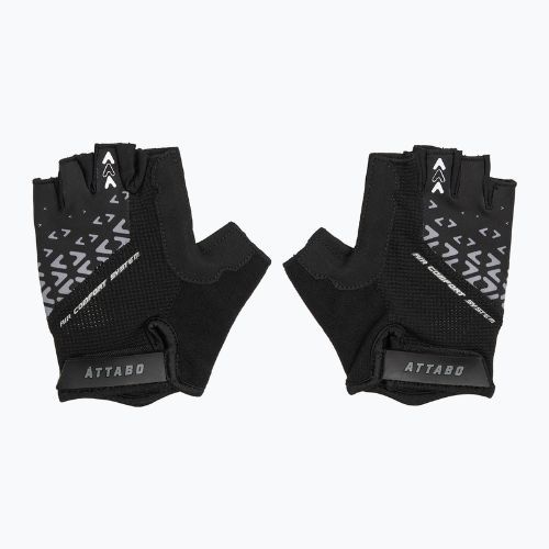 Rękawiczki rowerowe ATTABO Vito gel shock proof czarny