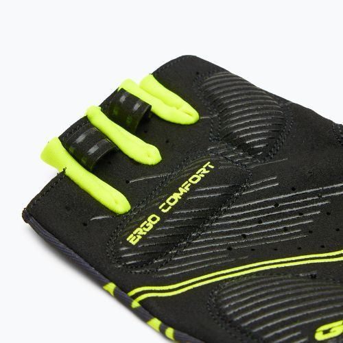 Rękawiczki rowerowe ATTABO Vito gel shock proof limonka/czarny
