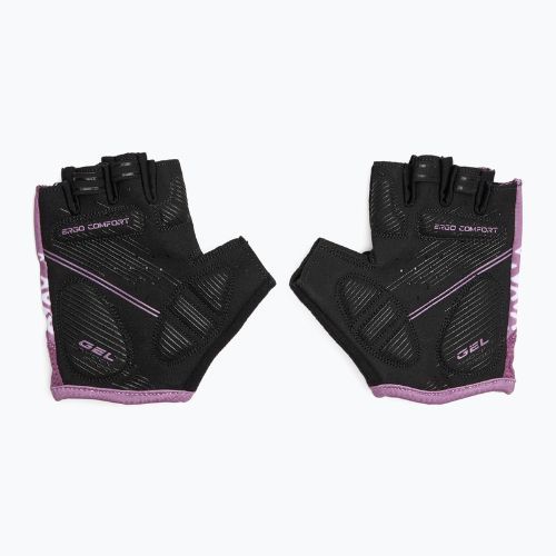 Rękawiczki rowerowe dziecięce ATTABO Vito JRG gel shock proof różowy/czarny