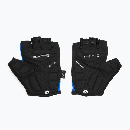 Rękawiczki rowerowe ATTABO Kinu Pro shock absorbing system niebieski/czarny