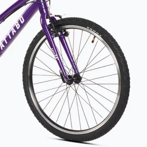 Rower dziecięcy ATTABO EASE 24" 10 kg fioletowy
