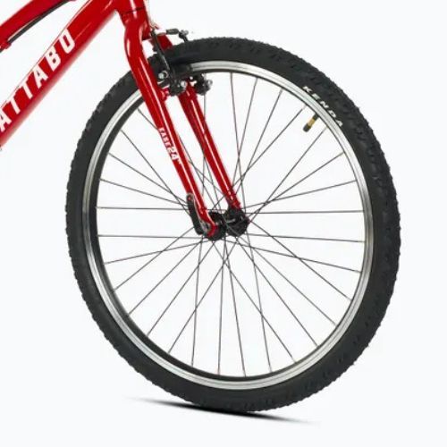 Rower dziecięcy ATTABO EASE 24" 10 kg czerwony