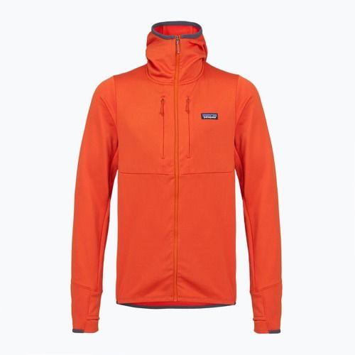 Bluza trekkingowa męska Patagonia R1 Thermal Full Zip Hoody pollinator orange