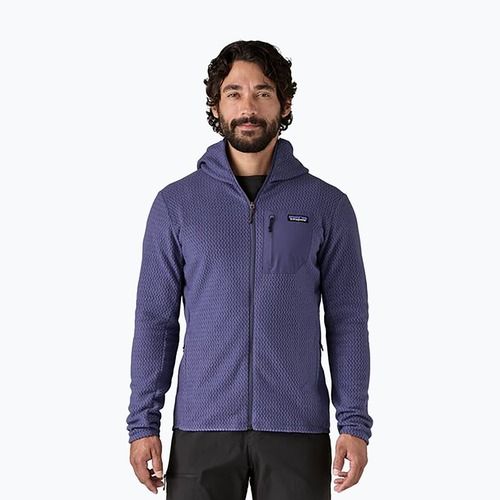 Bluza trekkingowa męska Patagonia R1 Air Full-Zip solstice purple