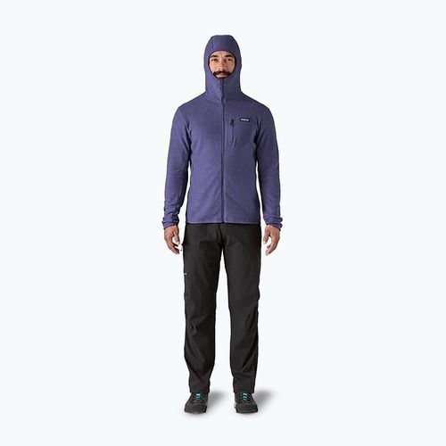 Bluza trekkingowa męska Patagonia R1 Air Full-Zip solstice purple