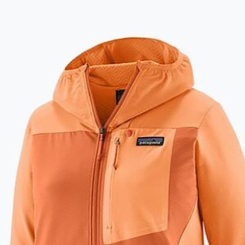 Kurtka softshell damska Patagonia R1 CrossStrata Hoody rock melon