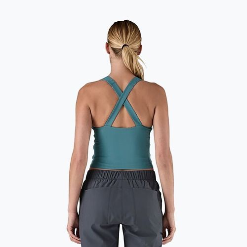 Koszulka trekkingowa damska Patagonia Reversible Tank wetland blue