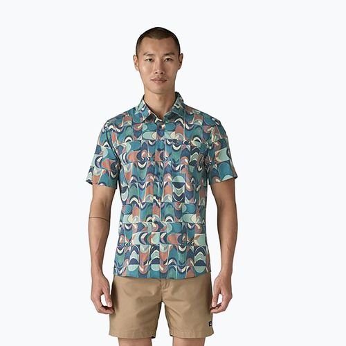 Koszula męska Patagonia Go To swallowtail geo/still blue