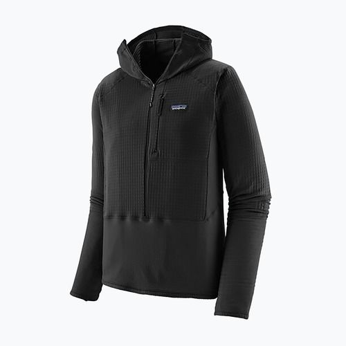 Kurtka softshell męska Patagonia R1 Hybrid Pullover Hoody black