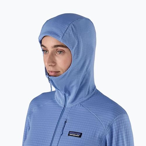 Kurtka softshell damska Patagonia R1 Hybrid Pullover Hoody abundant blue