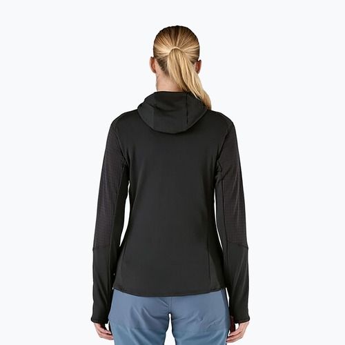 Kurtka softshell damska Patagonia R1 Hybrid Pullover Hoody black