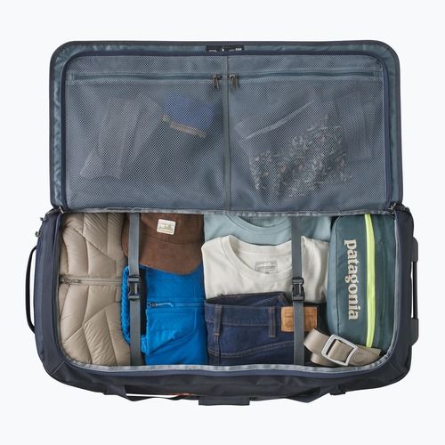 Torba podróżna Patagonia Black Hole Wheeled Duffel 100 l smolder blue