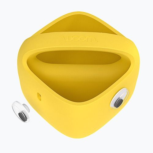 Koszyk rowerowy dziecięcy przedni woom POP banana yellow