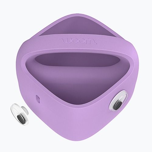 Koszyk rowerowy dziecięcy przedni woom POP wild violet