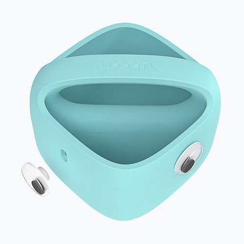 Koszyk rowerowy dziecięcy przedni woom POP buble gum blue