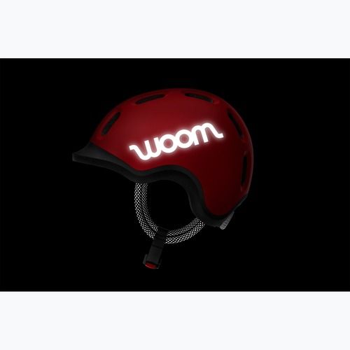 Kask rowerowy dziecięcy woom Ready red