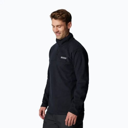 Bluza męska Columbia Steens Mountain Half Snap black