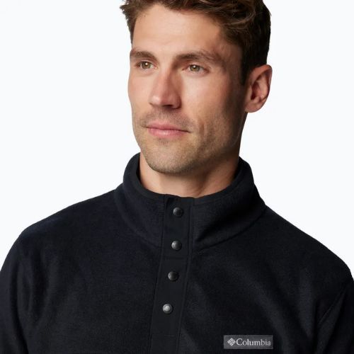 Bluza męska Columbia Steens Mountain Half Snap black