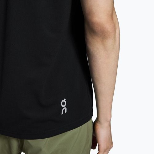 Koszulka do biegania męska On On Run-T black
