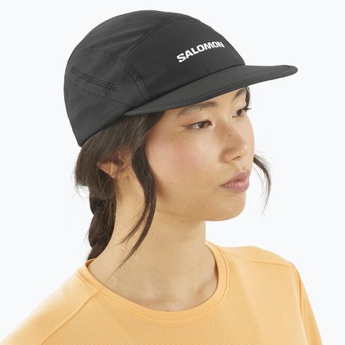 Czapka z daszkiem Salomon SHAKEout 7 Panel deep black