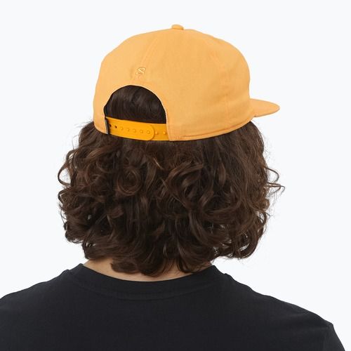 Czapka z daszkiem Salomon Flat apricot