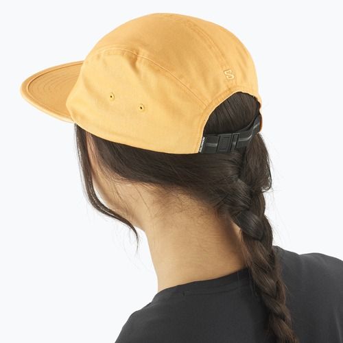 Czapka z daszkiem Salomon 5 Panel warm apricot