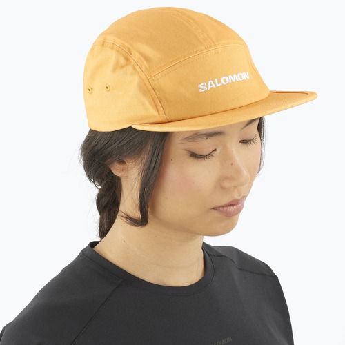 Czapka z daszkiem Salomon 5 Panel warm apricot