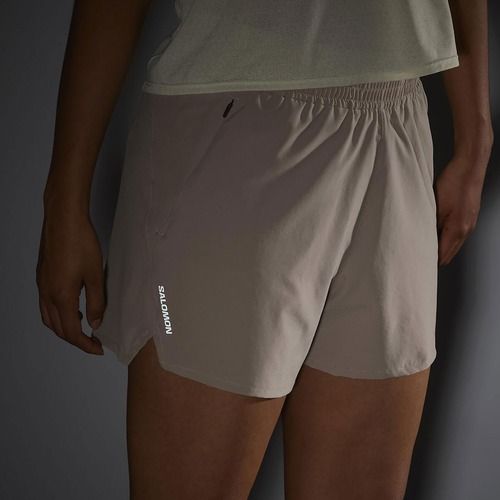 Spodenki do biegania damskie Salomon SHAKEout Core 4" etherea
