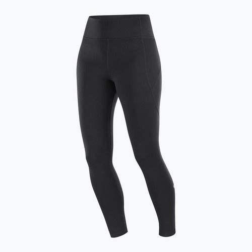 Legginsy do biegania damskie Salomon SHAKEout Bliss 25" deep black