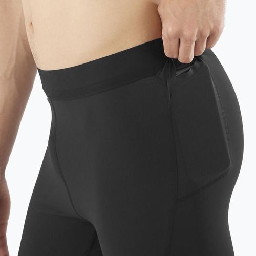Spodenki do biegania męskie Salomon Sense Aero Tights deep black