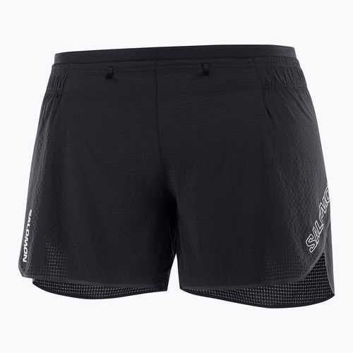 Spodenki do biegania damskie Salomon Sense Aero 5'' deep black/peris