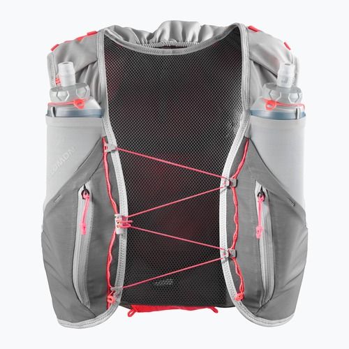 Kamizelka do biegania Salomon ADV SKIN 12 Set castelrock/alloy/neon flame