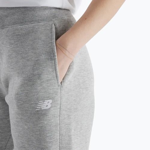 Spodnie damskie New Balance Fleece Jogger athletic grey