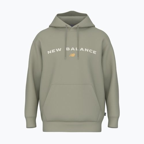Bluza męska New Balance Reimagine Fleece Hraphic Hoody olivine