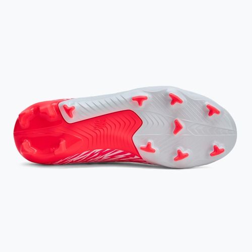 Buty piłkarskie dziecięce New Balance Furon Team V8 Jr FG white
